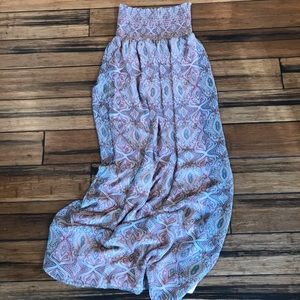 Strapless Maxi Dress